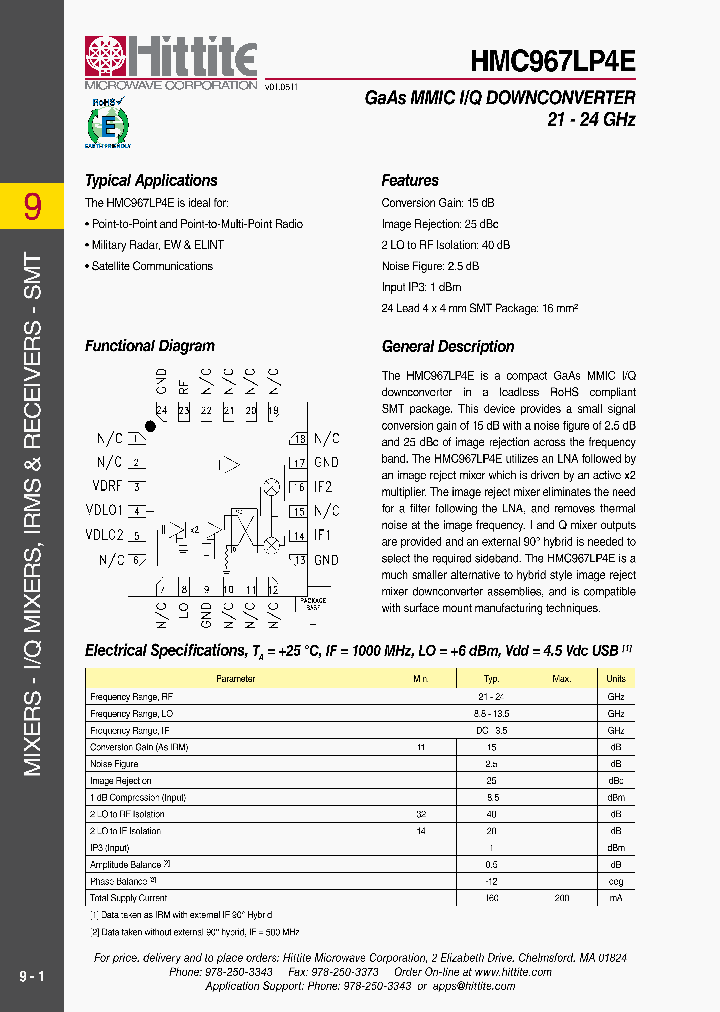 HMC967LP4E11_3140661.PDF Datasheet