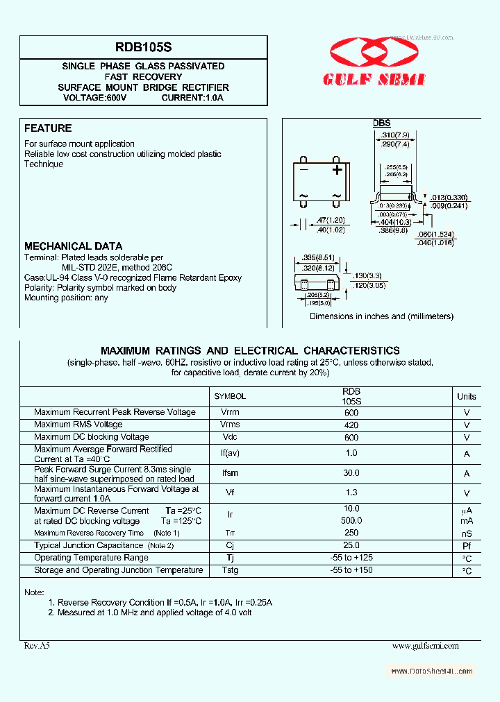 RDB105S_3175623.PDF Datasheet