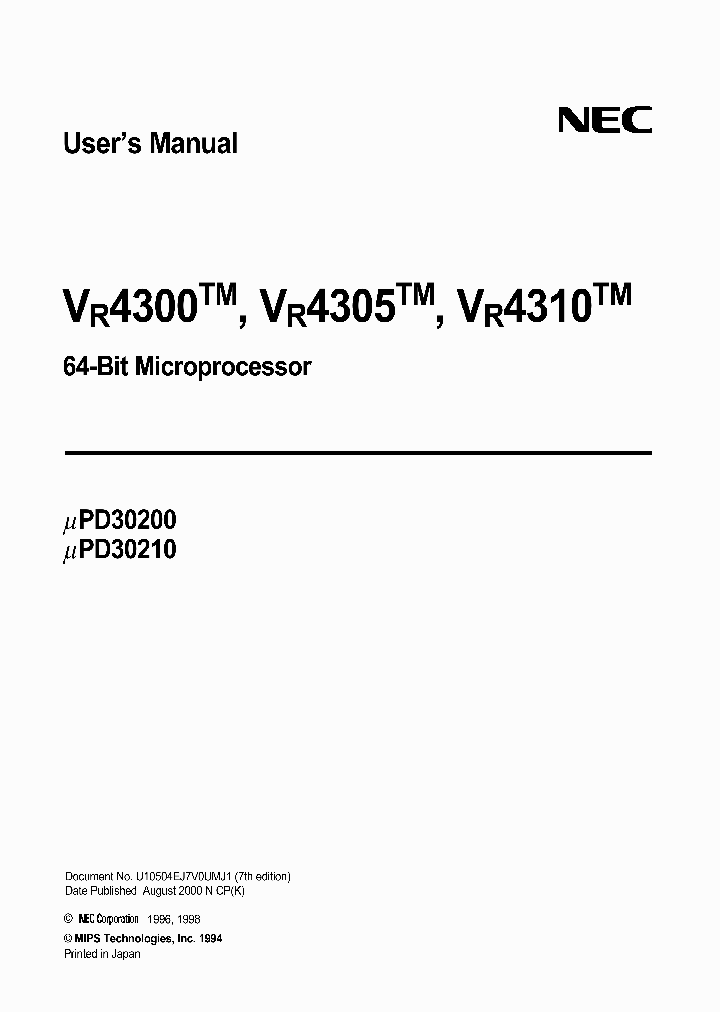 UPD30200_3179063.PDF Datasheet