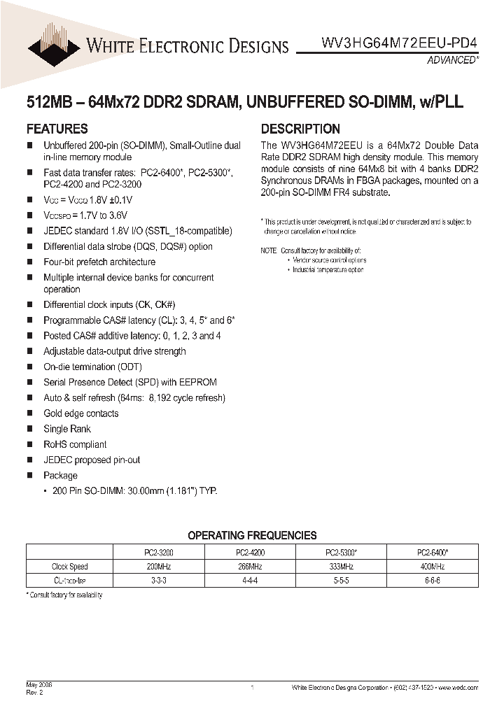 WV3HG64M72EEU-PD4_3192637.PDF Datasheet