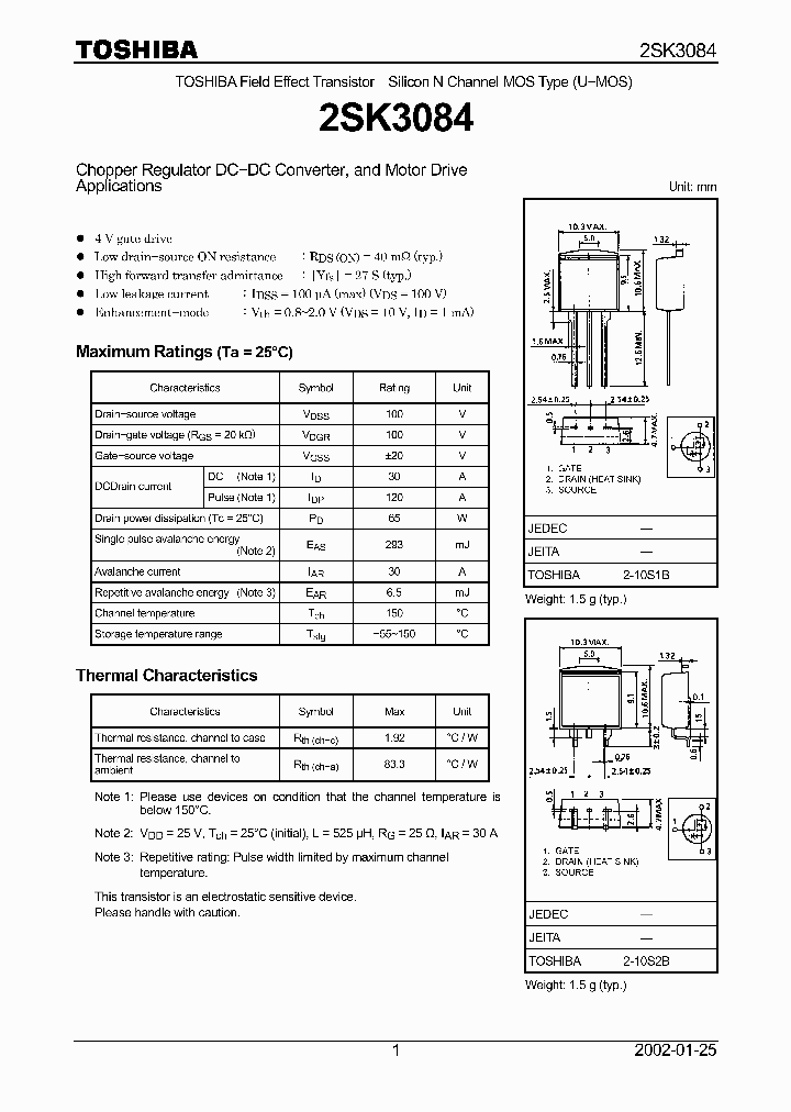 2SK3084_3192729.PDF Datasheet