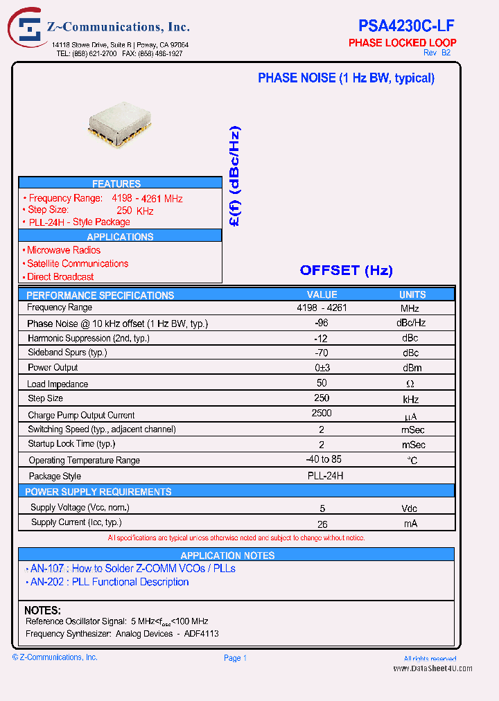 PSA4230C-LF_3195908.PDF Datasheet