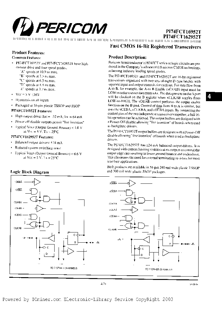 PI74FCT16952ATSP_3215415.PDF Datasheet