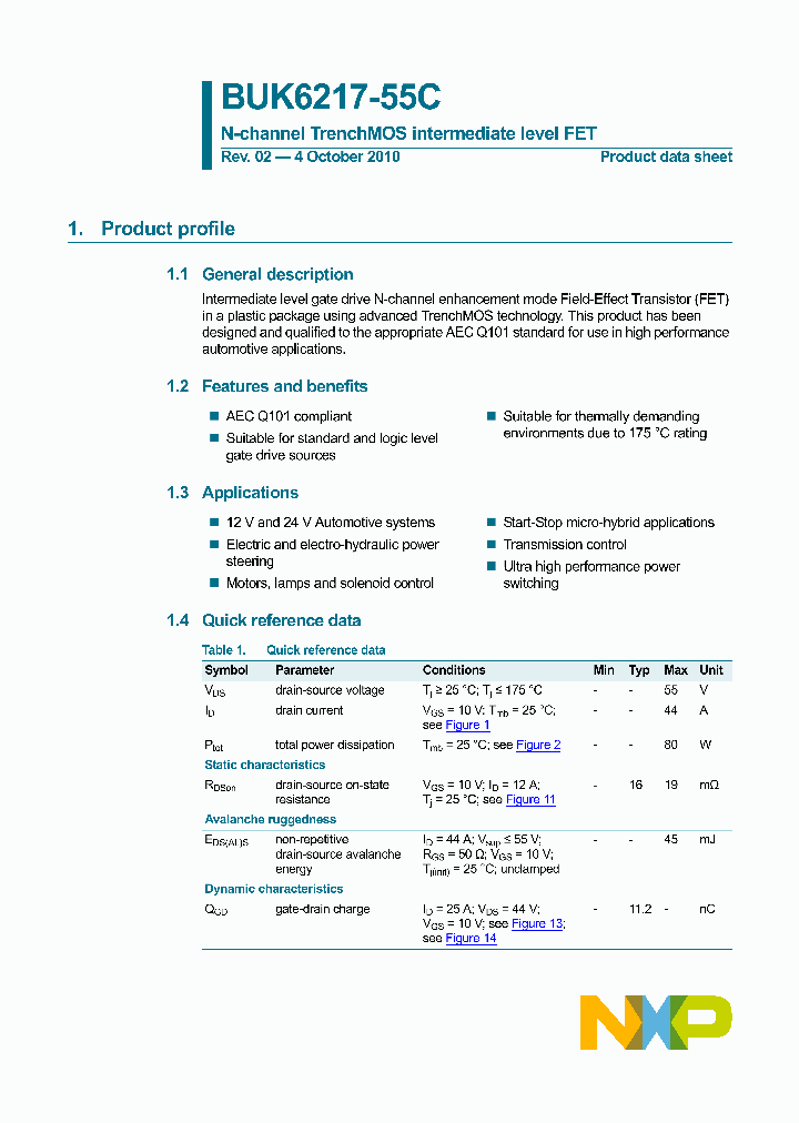 BUK6217-55C_3220189.PDF Datasheet