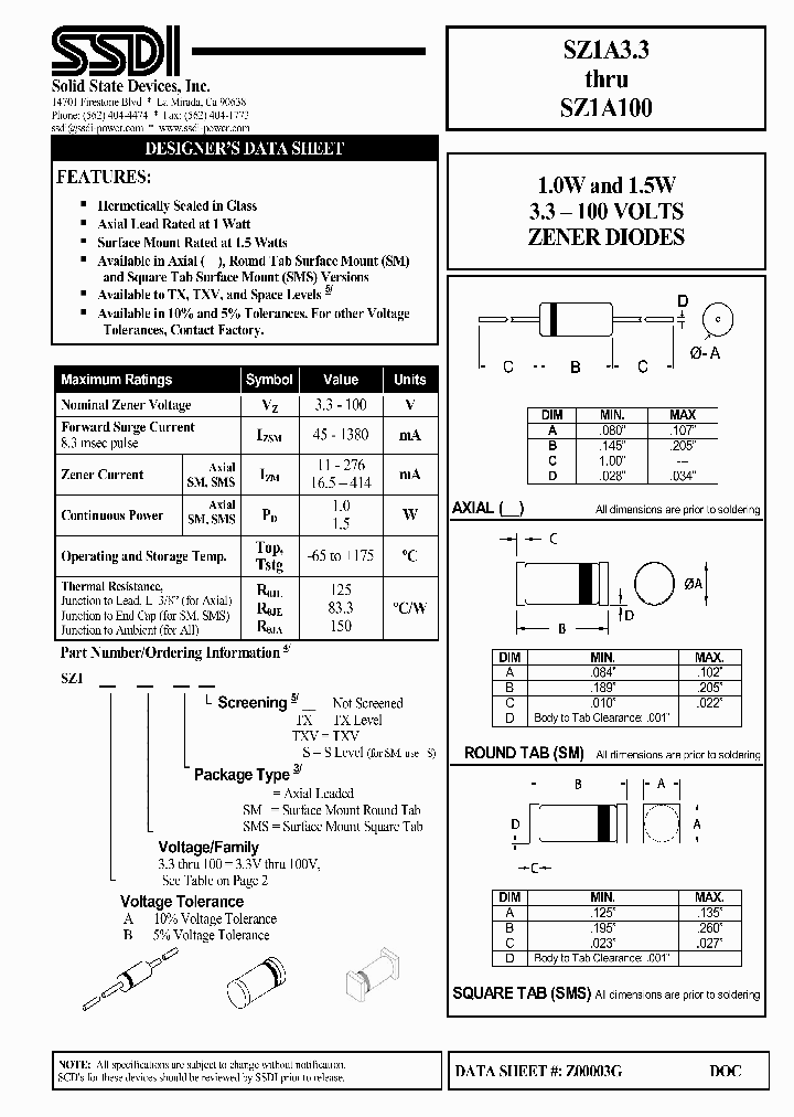 SZ1A33_3222420.PDF Datasheet