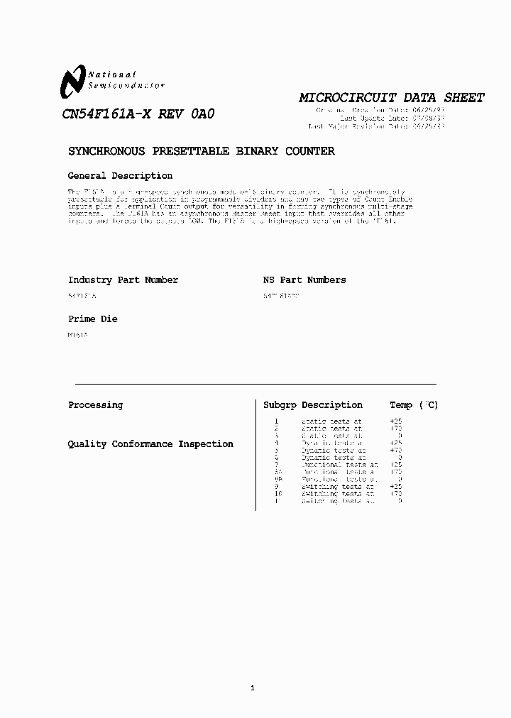 54F161ADC_3243468.PDF Datasheet