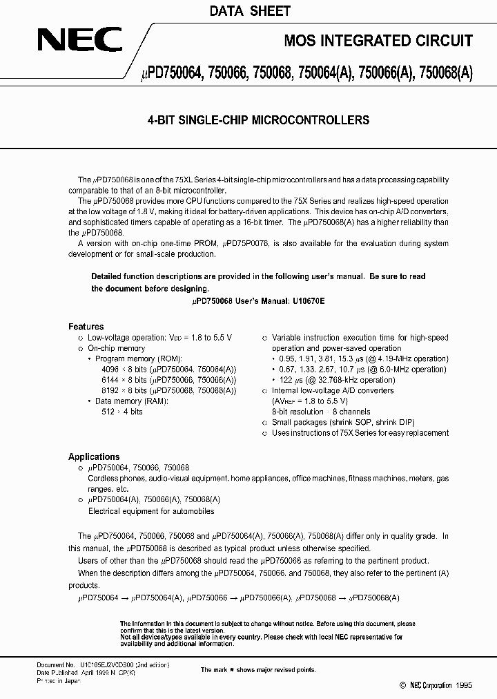 UPD750064CU_3265822.PDF Datasheet