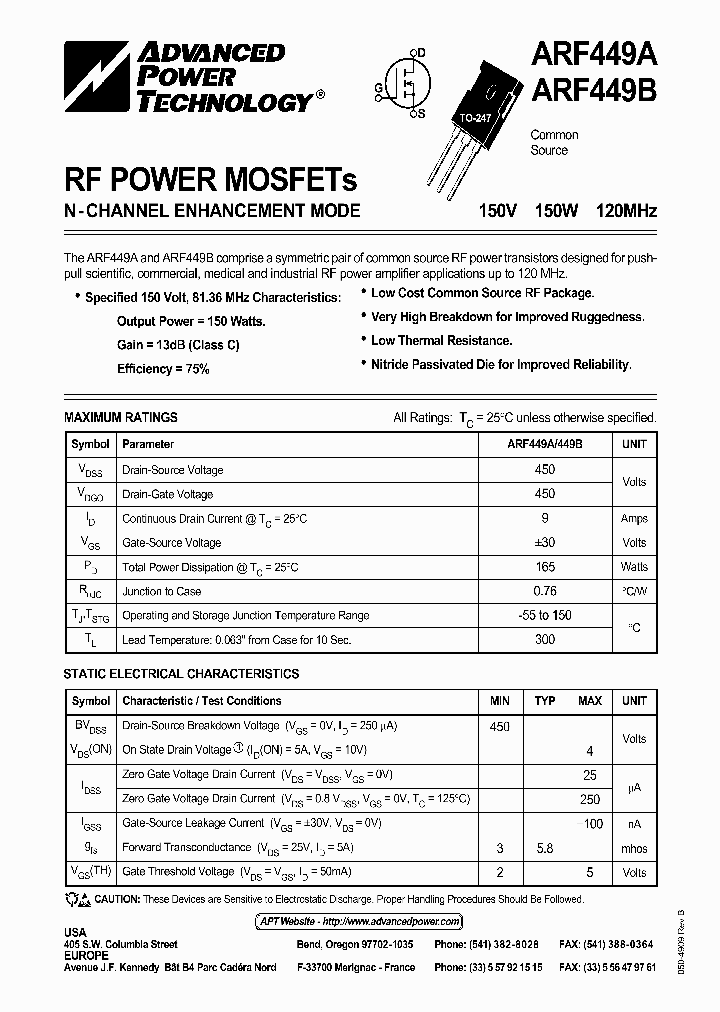 ARF449B_3268007.PDF Datasheet