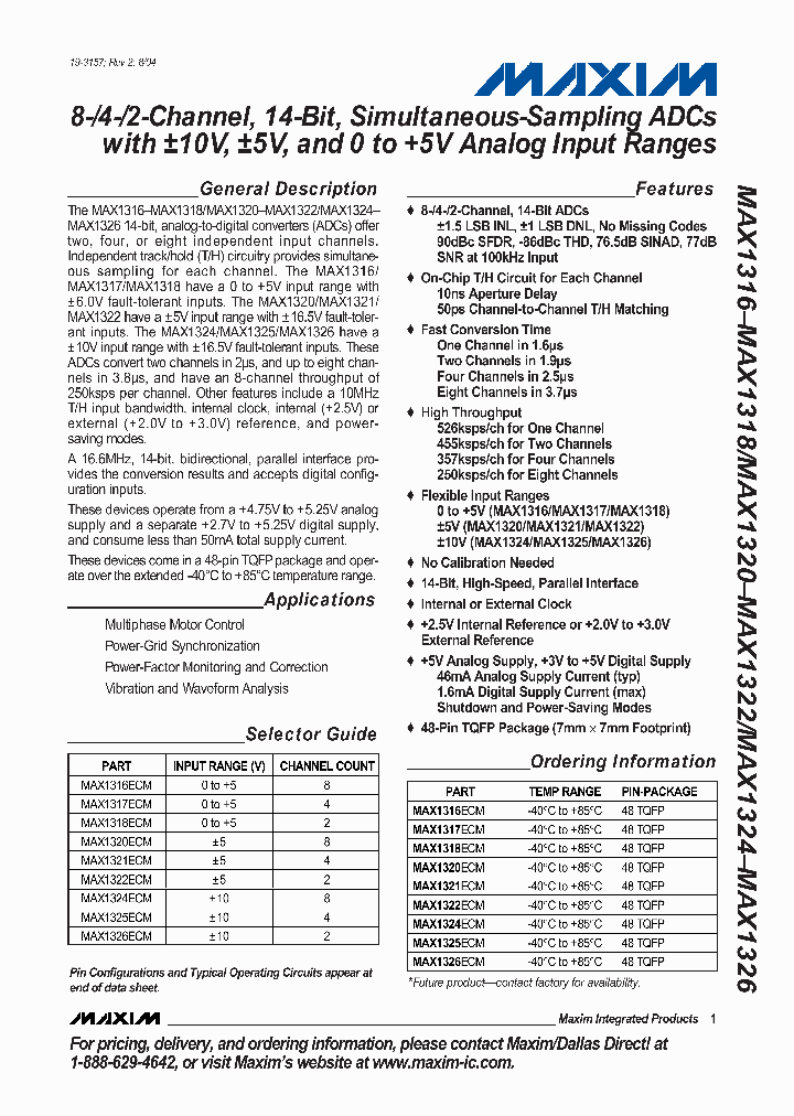 MAX1320ECM_3279074.PDF Datasheet