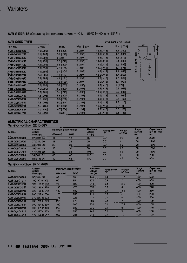 AVR-G05D680K_3278557.PDF Datasheet