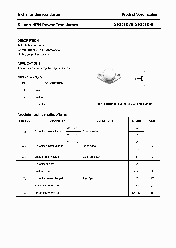 2SC1080_3294135.PDF Datasheet