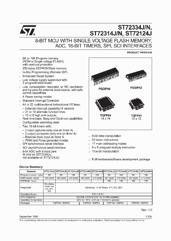 ST72C314N2T1_3294176.PDF Datasheet