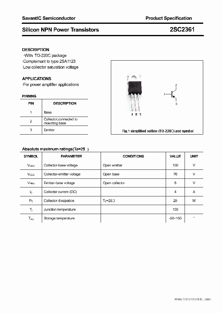 2SC2361_3303849.PDF Datasheet