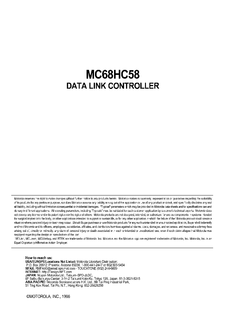 MC68HC58_3308529.PDF Datasheet