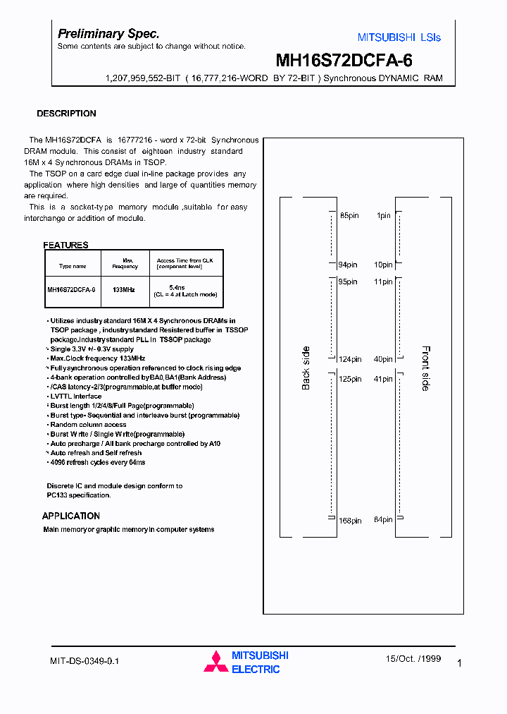 MH16S72DCFA-6_3316194.PDF Datasheet