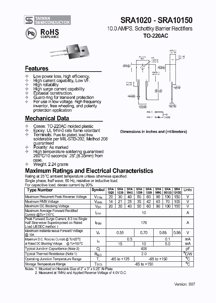 SRA1020_3317882.PDF Datasheet