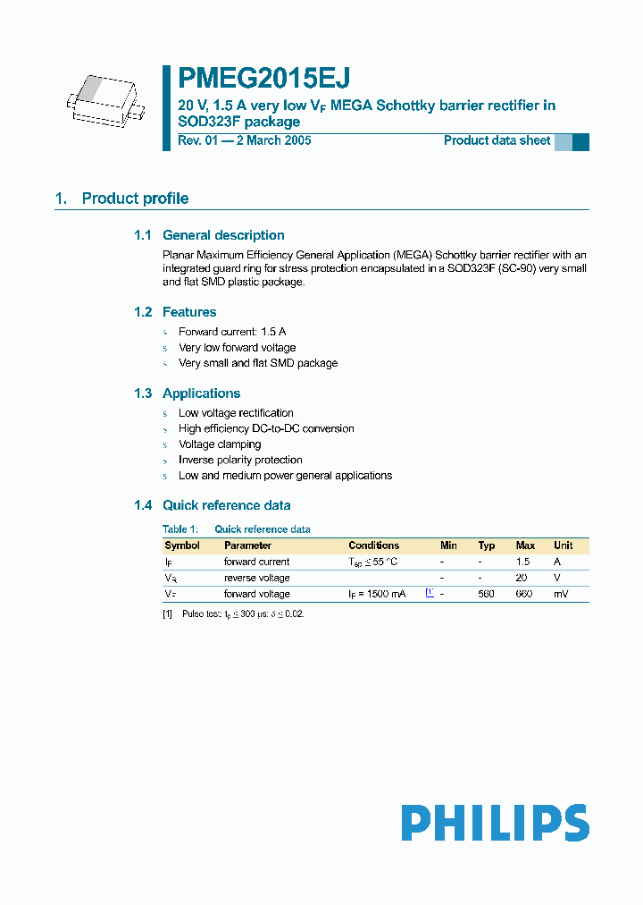 PMEG2015EJ_3317827.PDF Datasheet