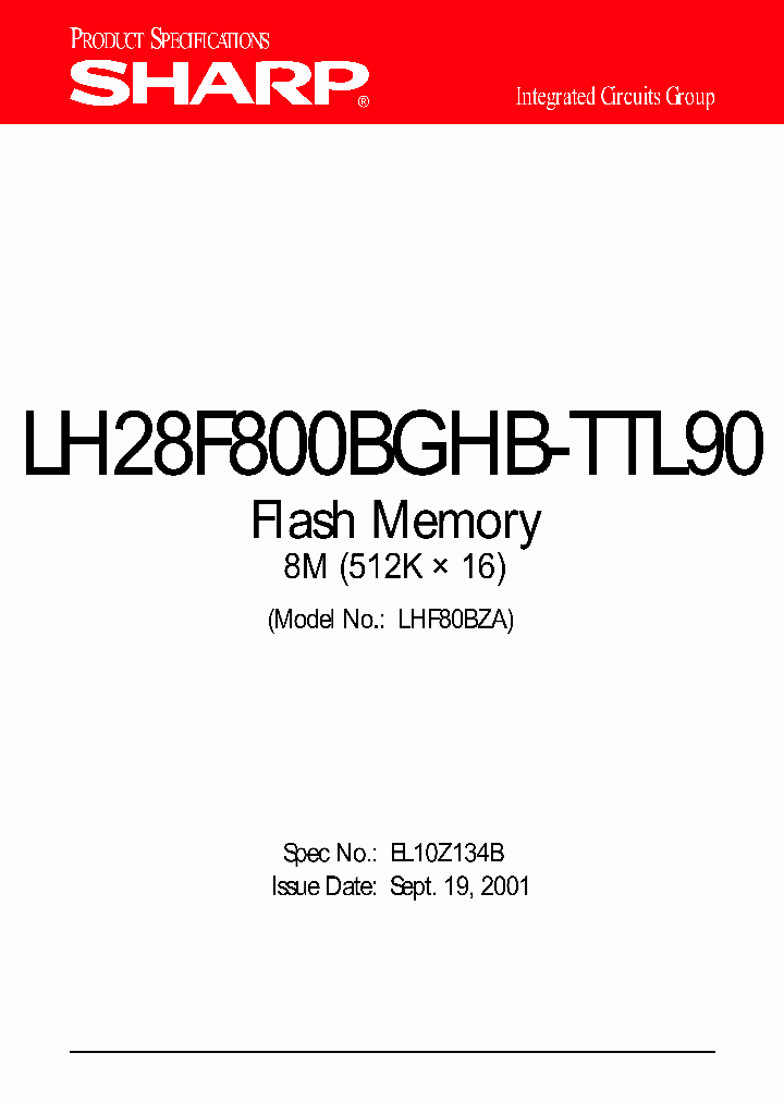 LH28F800BGHB-TTL90_3321621.PDF Datasheet