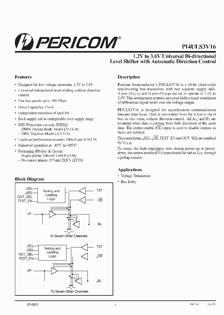 PI4ULS3V16AE_3325950.PDF Datasheet