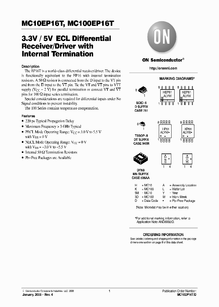 MC100EP16T_3337474.PDF Datasheet