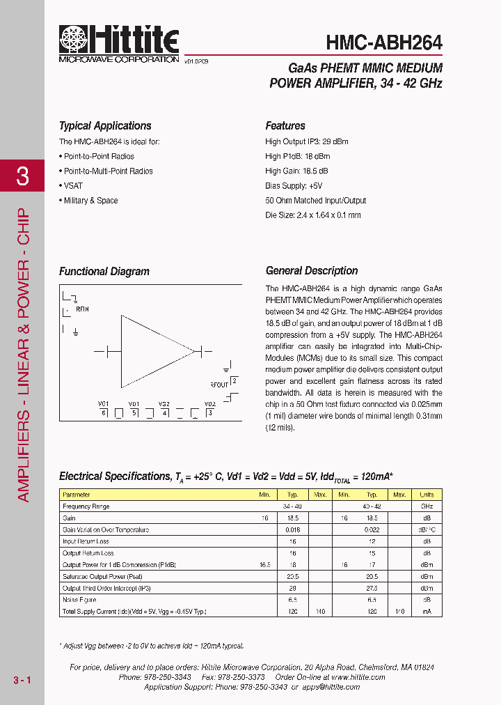 HMC-ABH264_3354434.PDF Datasheet