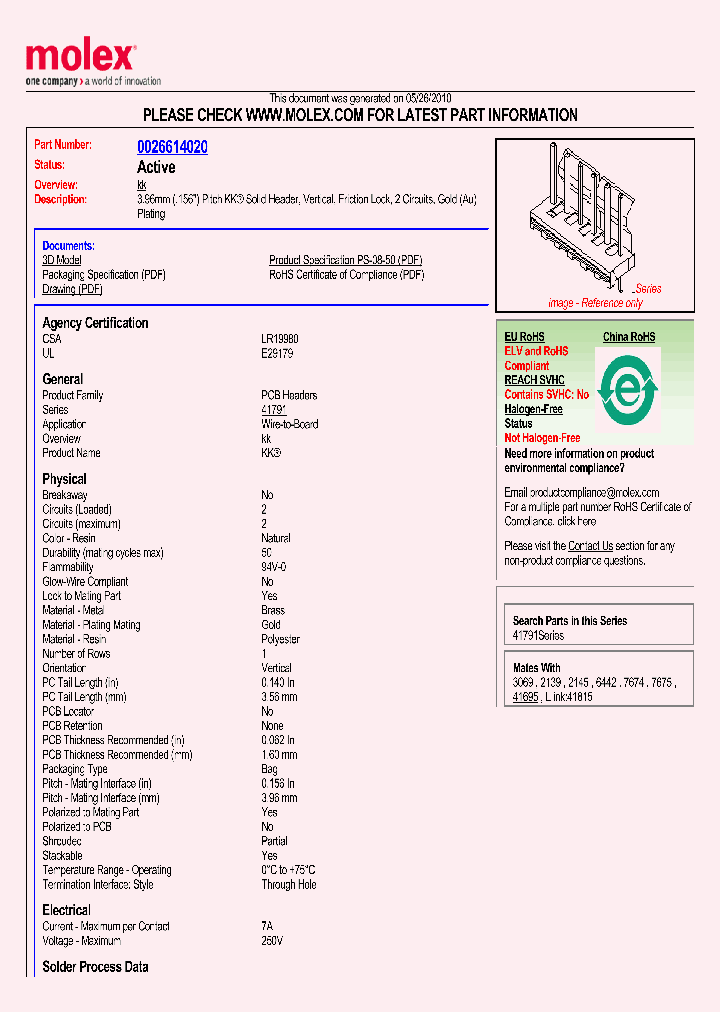 41791-0019_3371127.PDF Datasheet