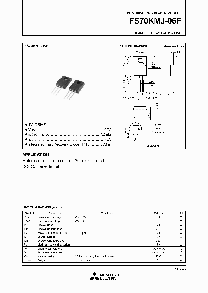 FS70KMJ-06F_3396754.PDF Datasheet