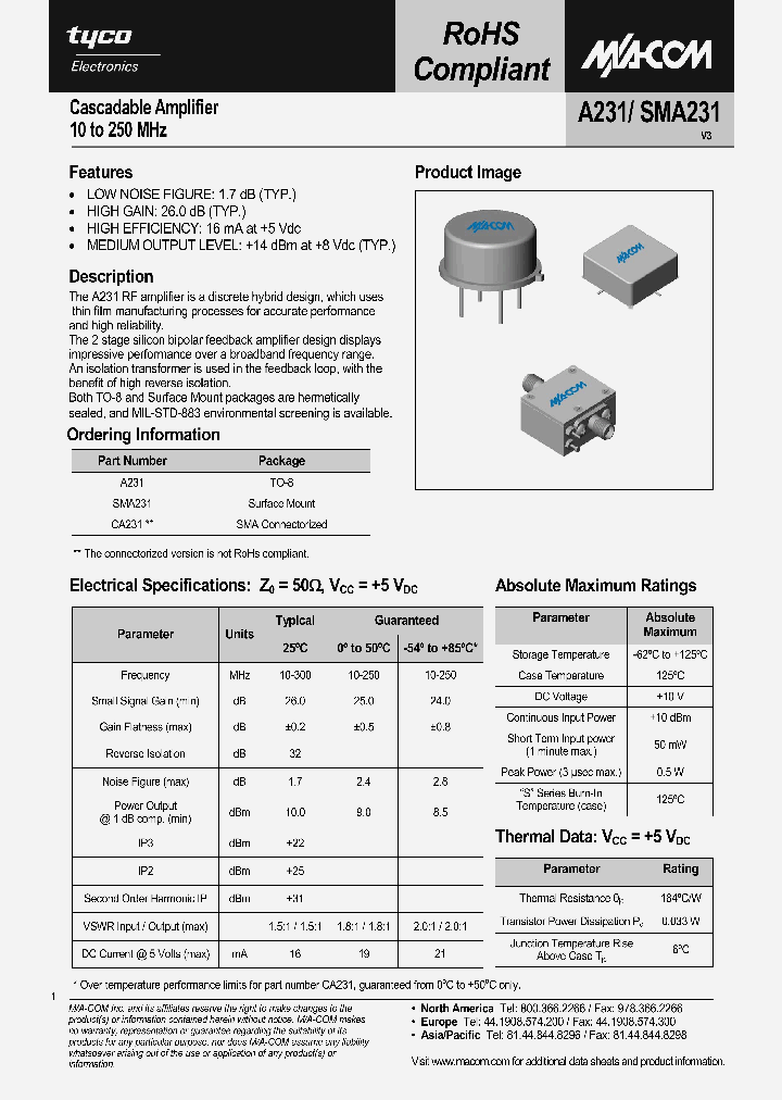 CA231_3397700.PDF Datasheet