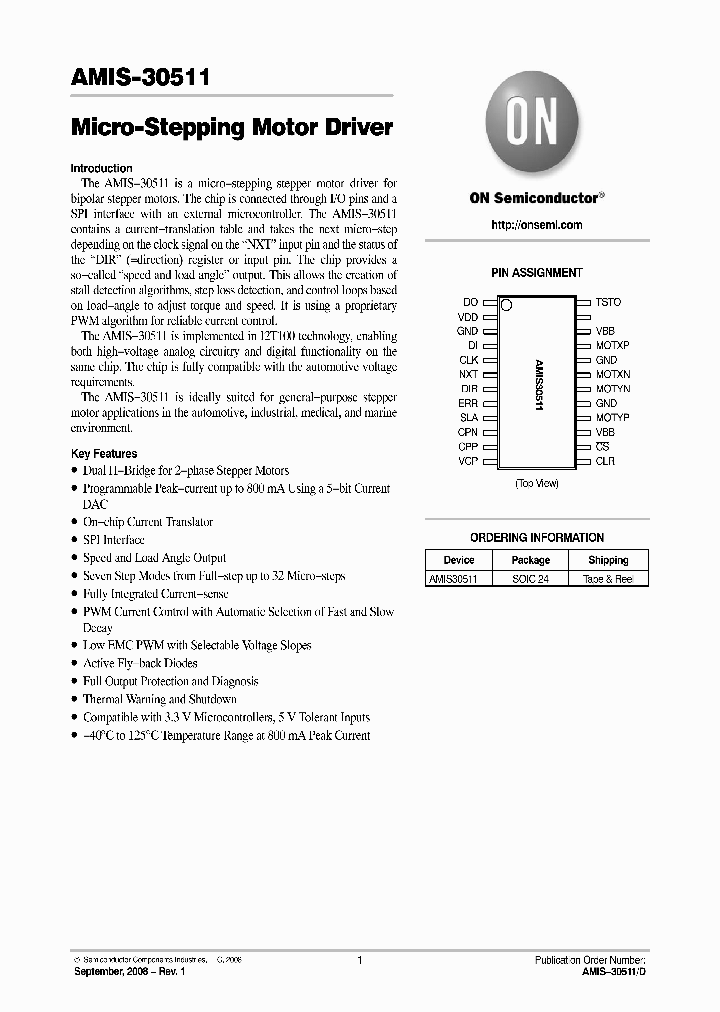 AMIS-30511_3405020.PDF Datasheet