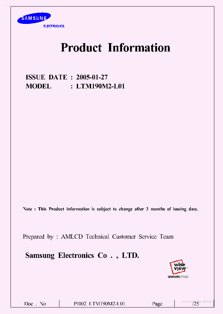 LTM190M2-L01_3409631.PDF Datasheet