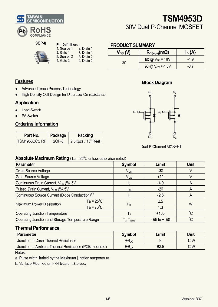 TSM4953DCSRF_3411769.PDF Datasheet