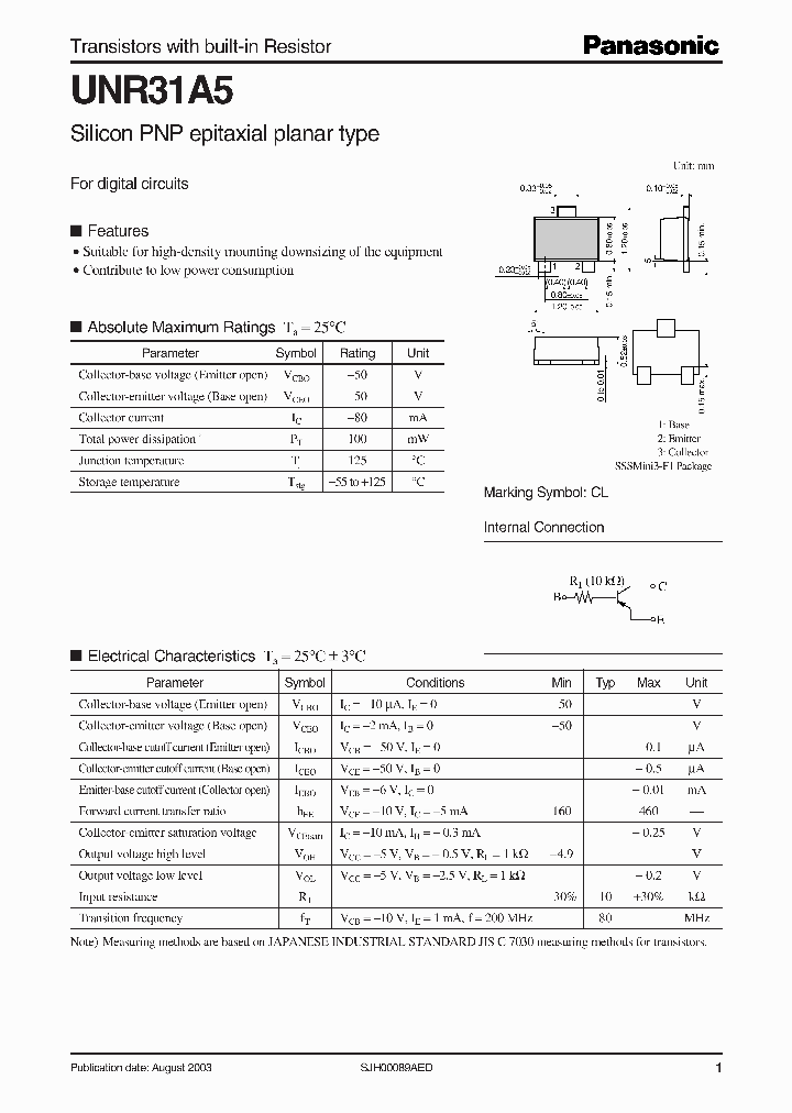 UNR31A5_3427892.PDF Datasheet