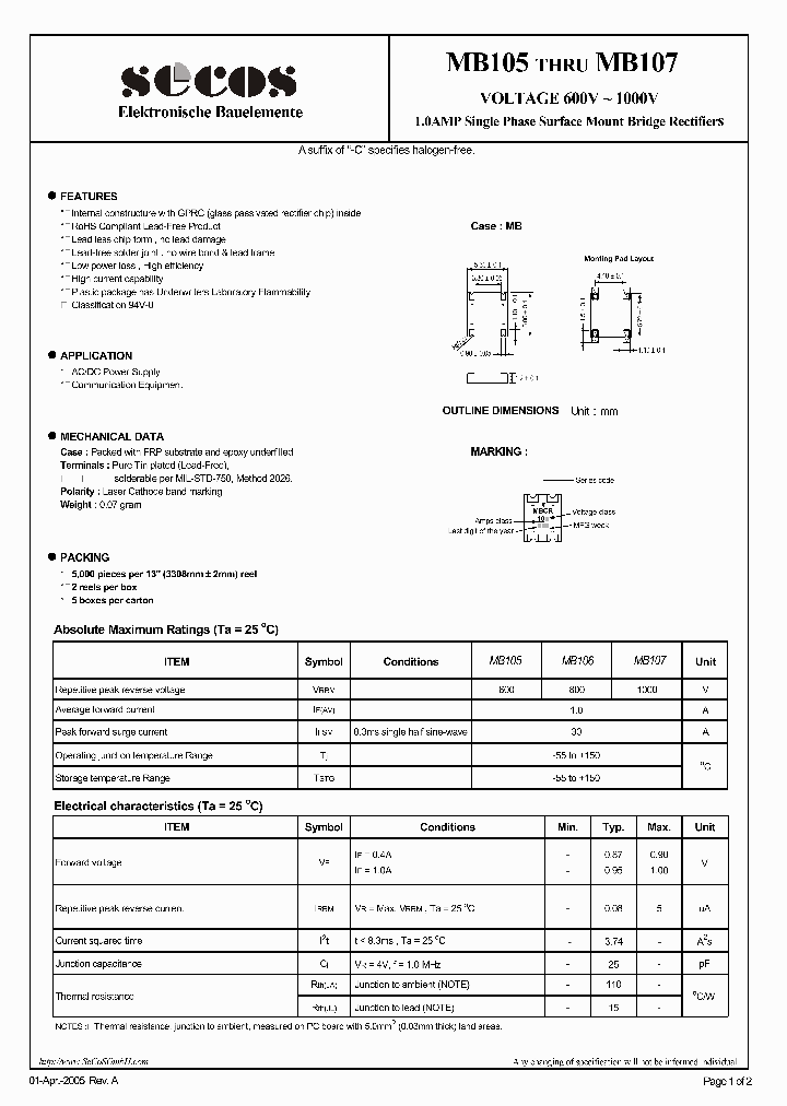 MB107_3447305.PDF Datasheet