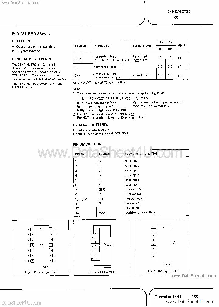 PC74HCT30_3453753.PDF Datasheet