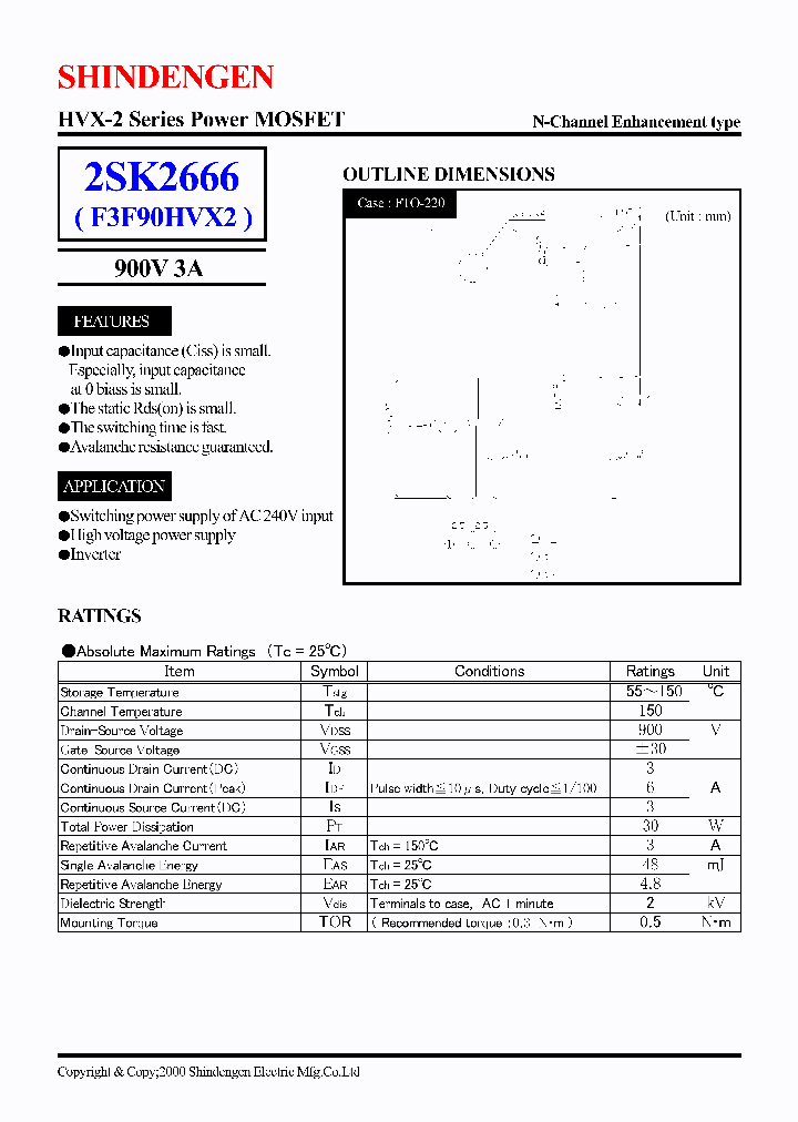 2SK2666_3475418.PDF Datasheet