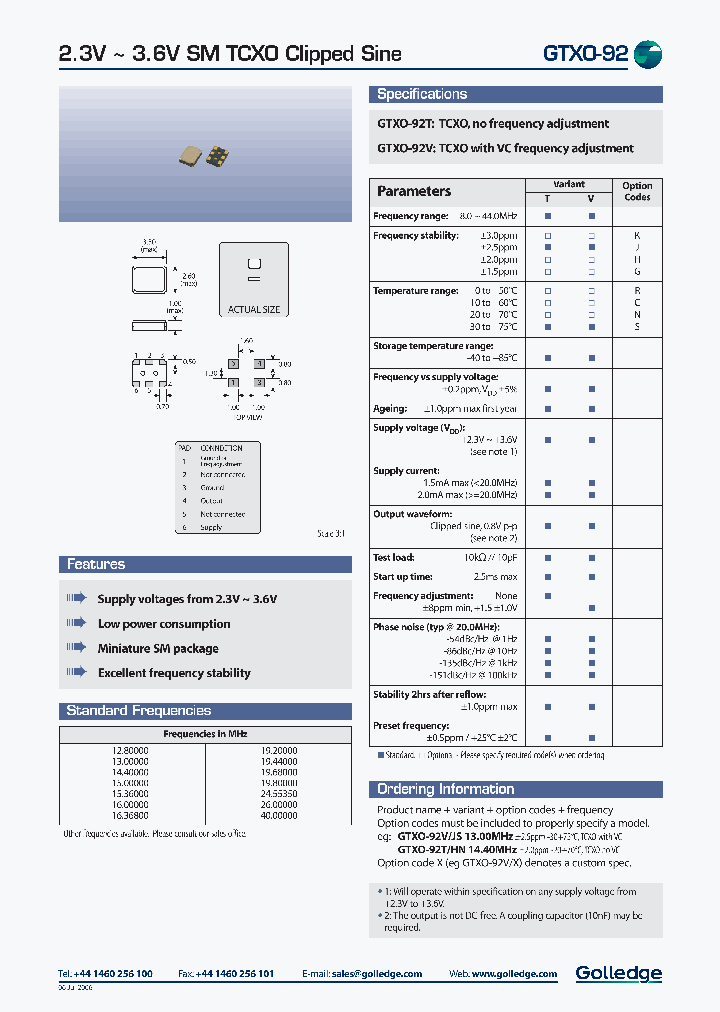 GSXO-92VJS_3473881.PDF Datasheet