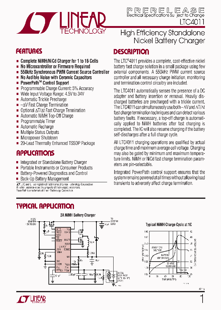 LTC4011EFE_3489222.PDF Datasheet