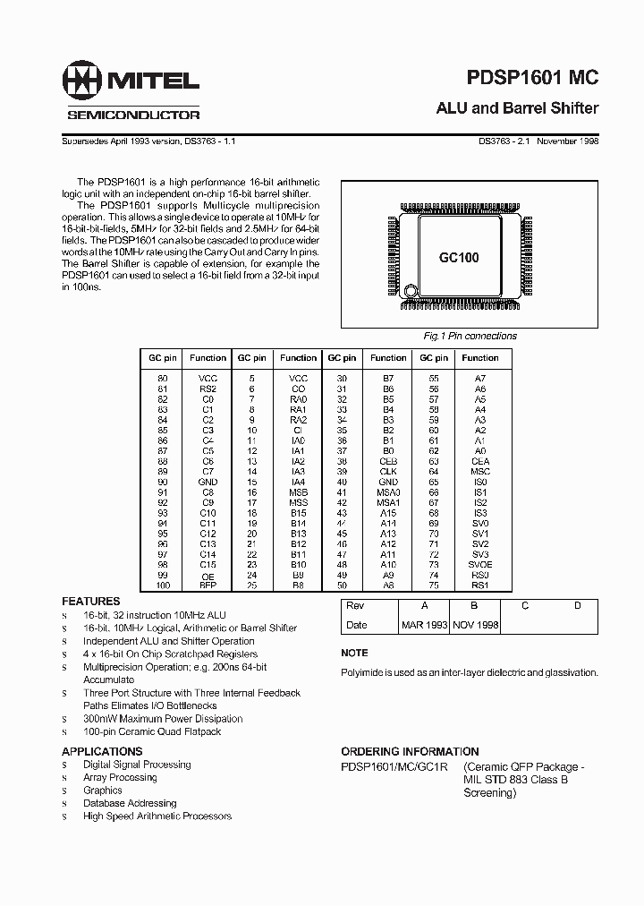 PDSP1601MC_3501759.PDF Datasheet