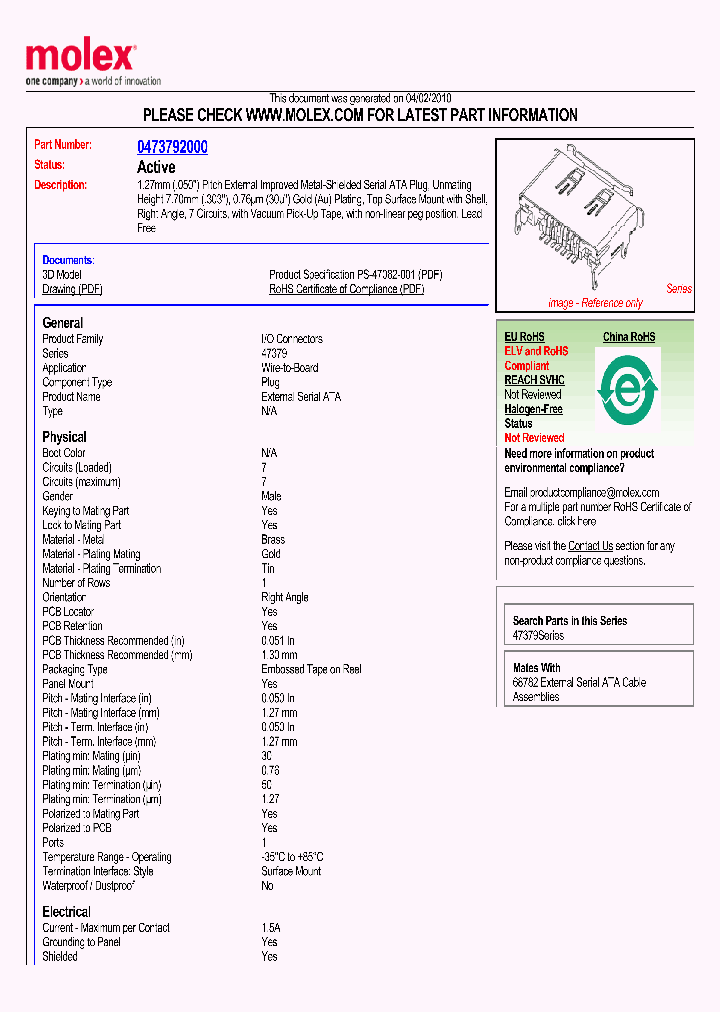 47379-2000_3525615.PDF Datasheet