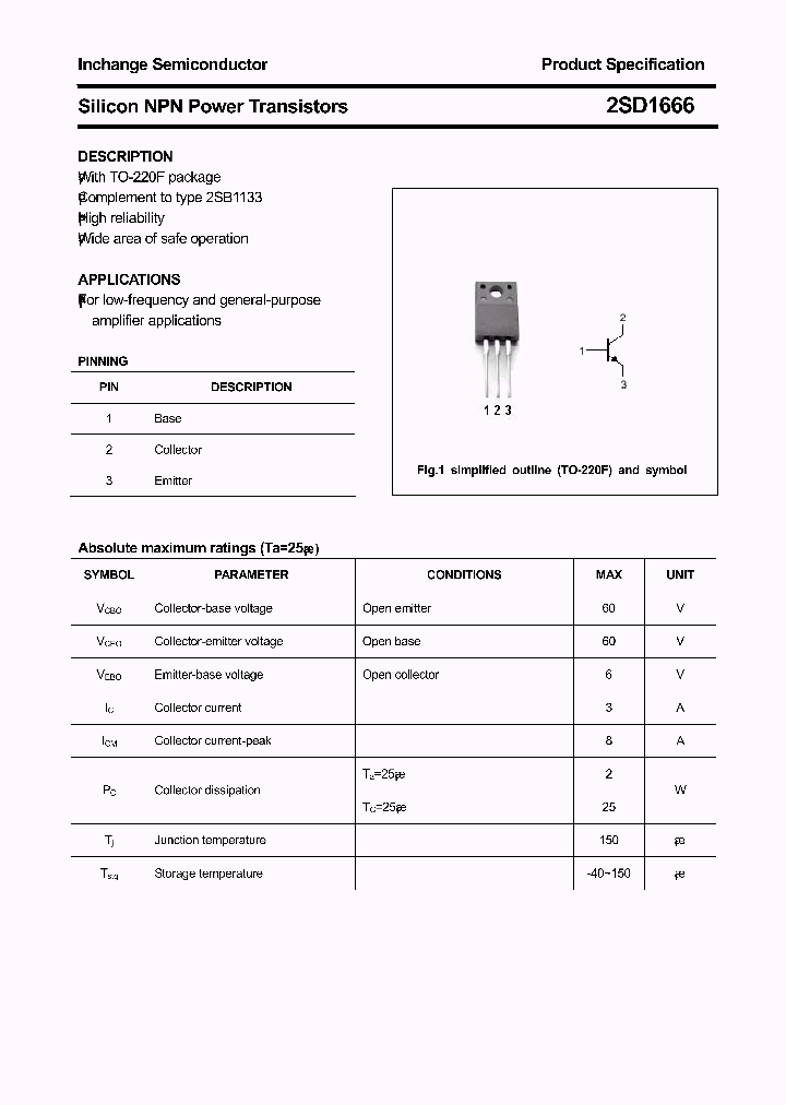2SD1666_3538012.PDF Datasheet
