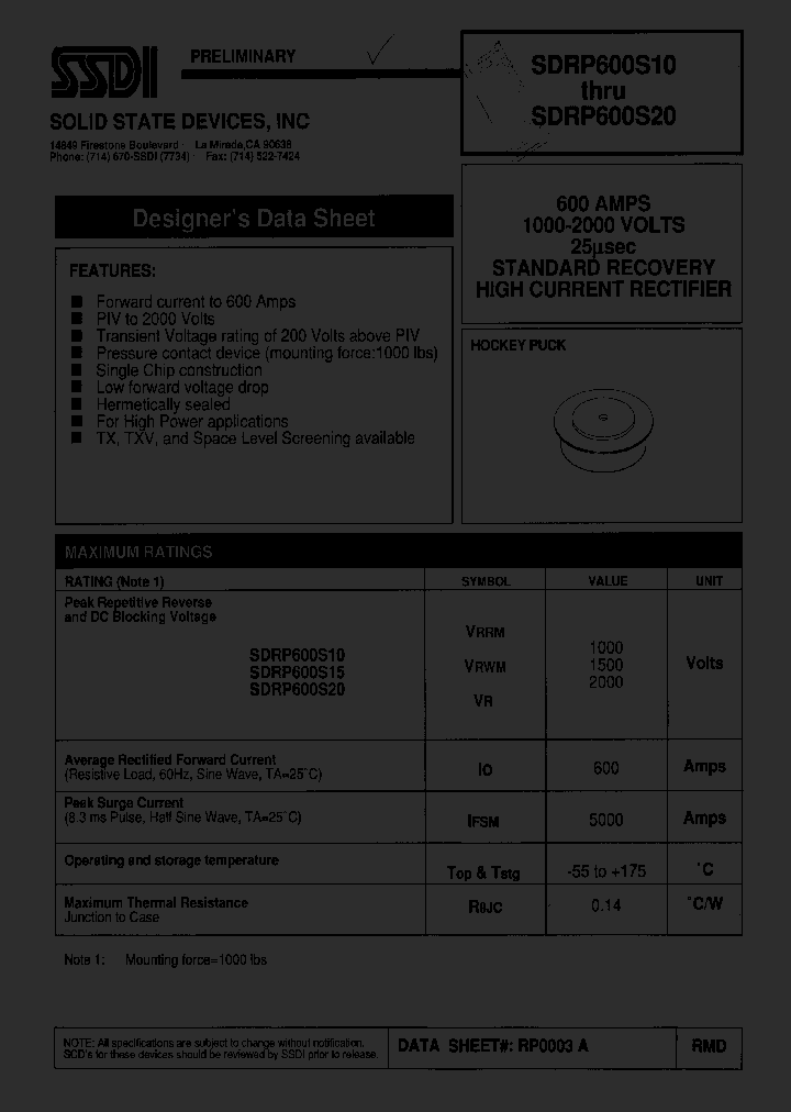 SDRP600S15_3595062.PDF Datasheet