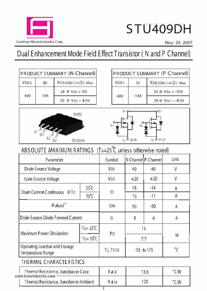 STU409DH_3594827.PDF Datasheet