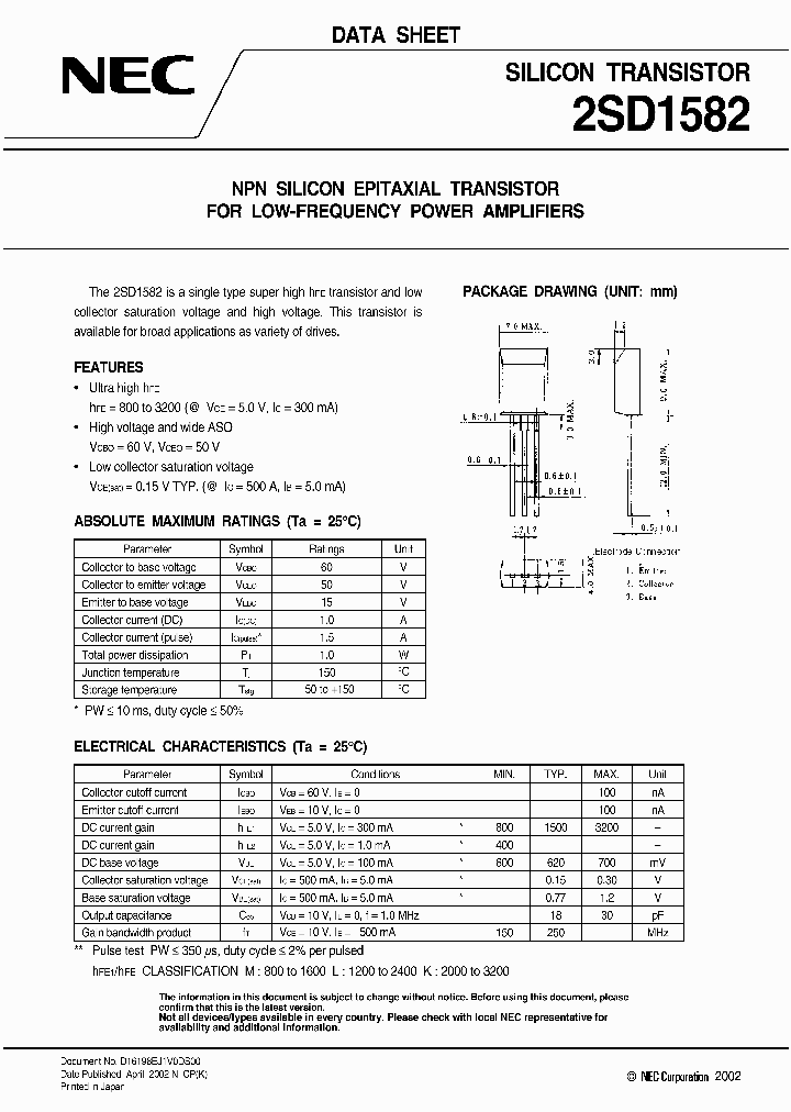 2SD1582-T_3601213.PDF Datasheet