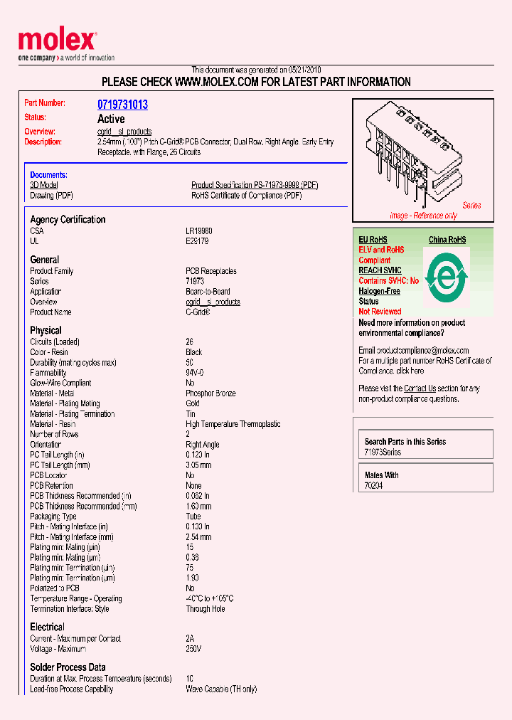0719731013_3604741.PDF Datasheet