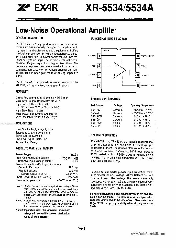 XR-5534_3640583.PDF Datasheet