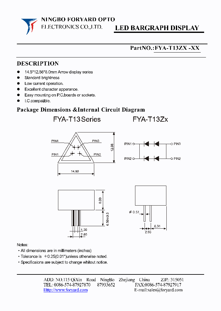 FYA-T13ZX_3657960.PDF Datasheet