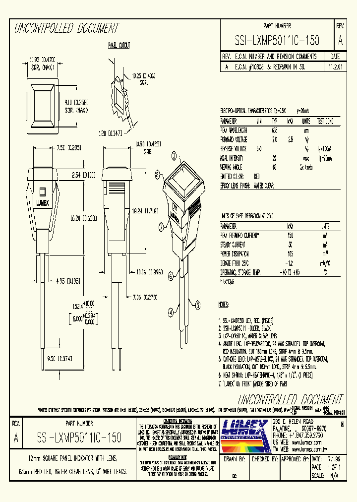 SSI-LXMP5011IC-150_3660850.PDF Datasheet
