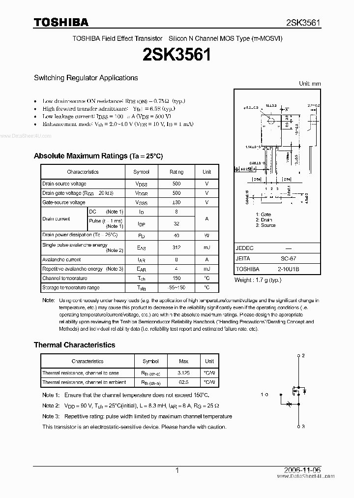 K3561_3679670.PDF Datasheet