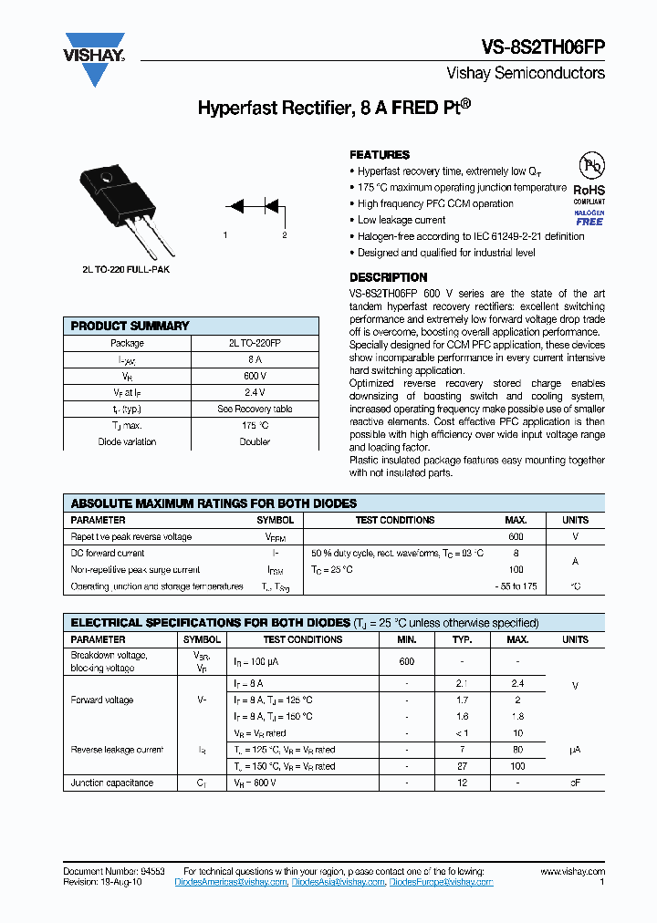 8S2TH06FP10_3686161.PDF Datasheet