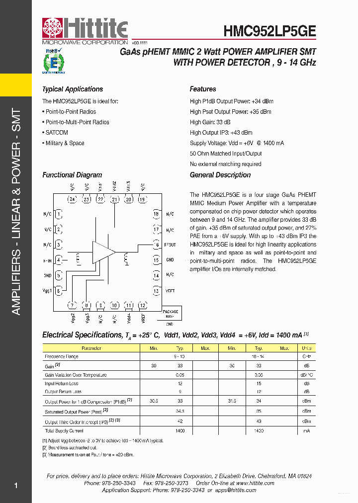 HMC952LP5GE_3695195.PDF Datasheet